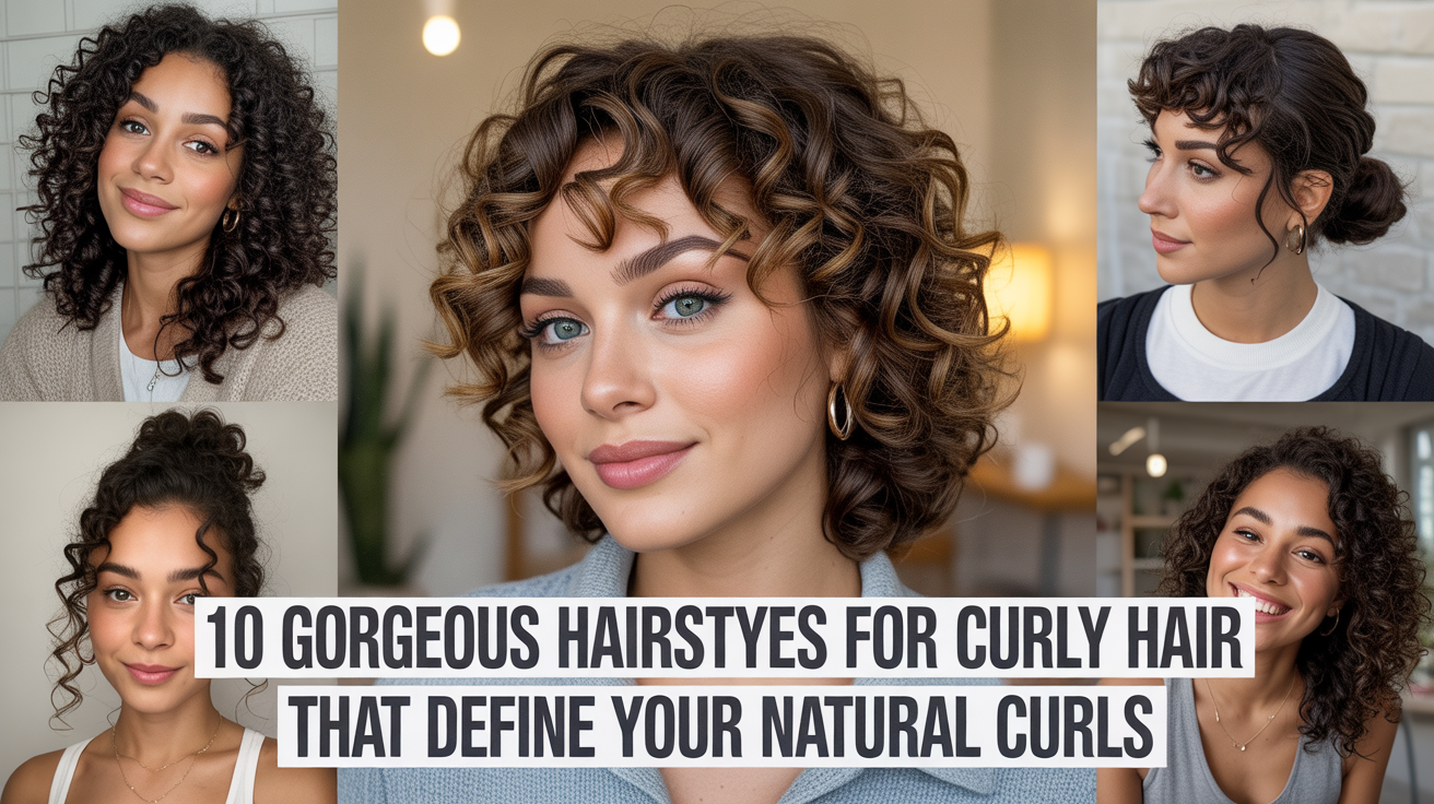 Gorgeous Hairstyles for Curly Hair