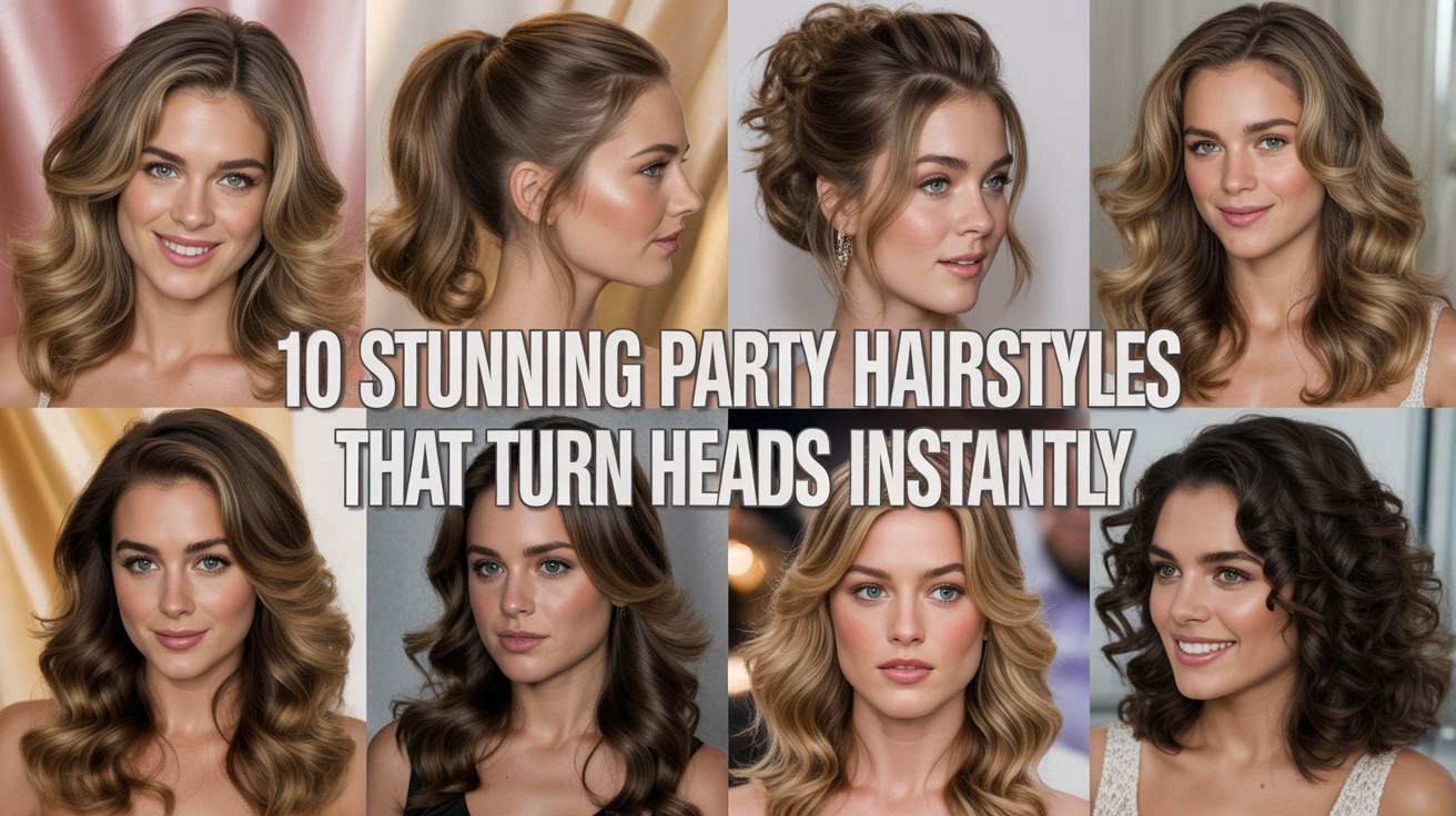 Stunning Party Hairstyles