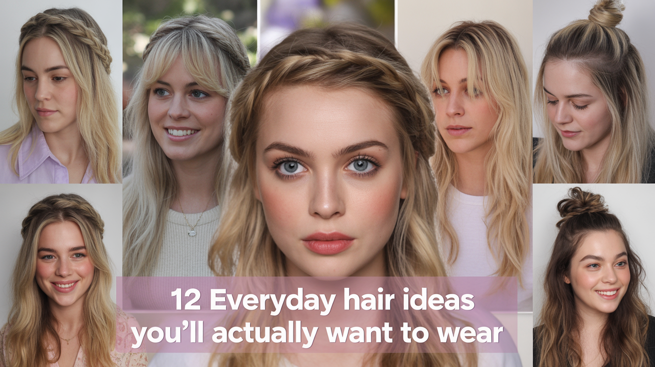 Everyday Hair Ideas, Hair Ideas You’ll Actually Want to Wear