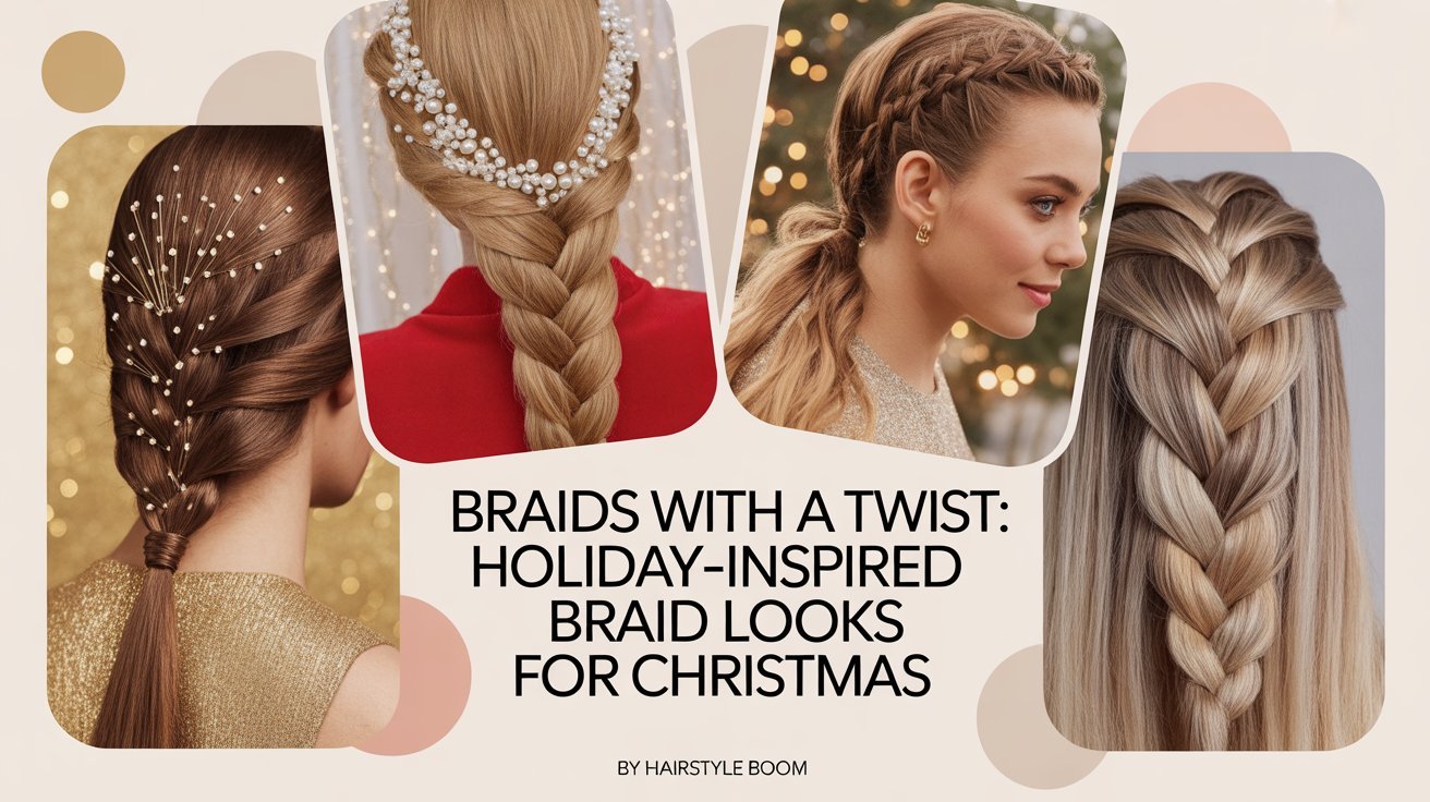Braids with a Twist Holiday Braid Looks for Christmas