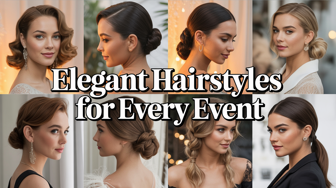 Elegant Hairstyles for Every Event