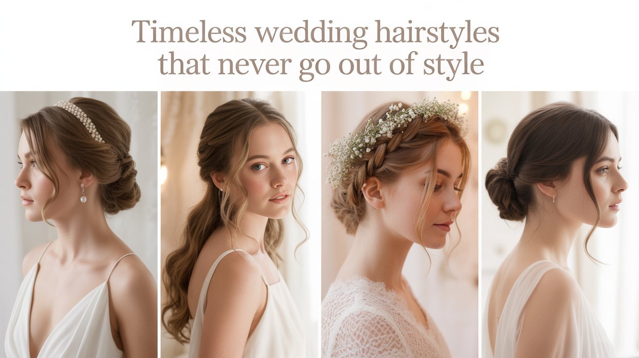 Timeless Wedding Hairstyles That Never Go Out of Style.