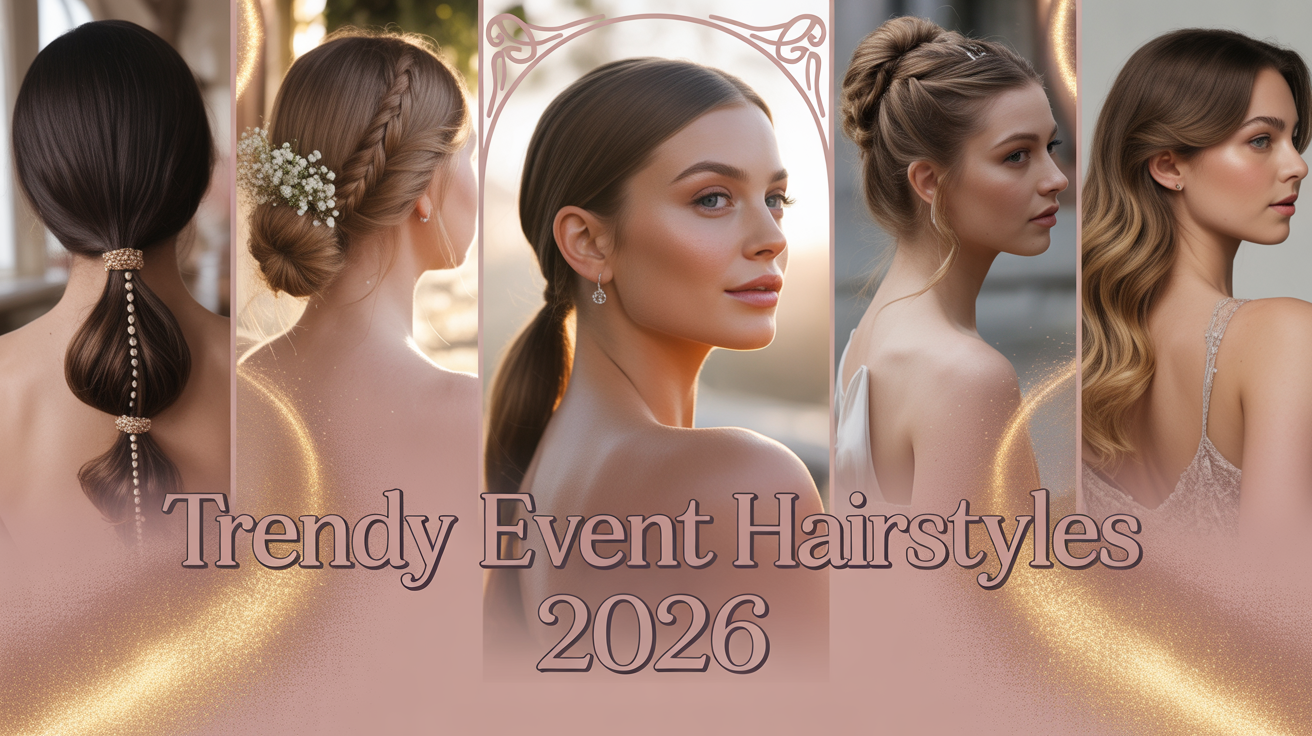 Trendy Event Hairstyles